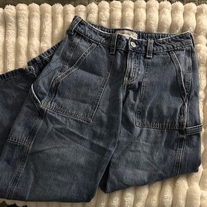 Hollister Low Rise Tapper Baggy Jeans
